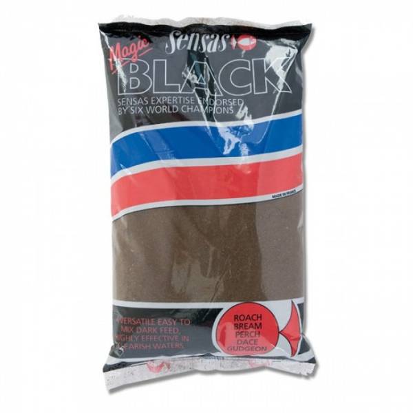 Nada Sensas 3000 Magic Black 1kg - Atractie Puternica, Vizibilitate Redusa