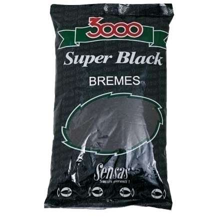 Nadă Sensas 3000 Super Black Bream 1kg - Atracție Crap, Plătică, Babuşcă
