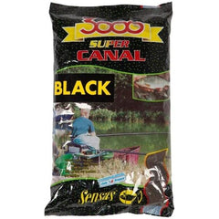 Nada SENSAS 3000 Super Canal Black 1kg - Atractie Instant, Pescuit Canal