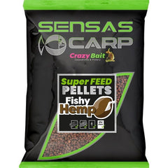 Nada Sensas Super Feed Pellet Fishy Hemp 4mm - Atractant, Eficiență Maximă
