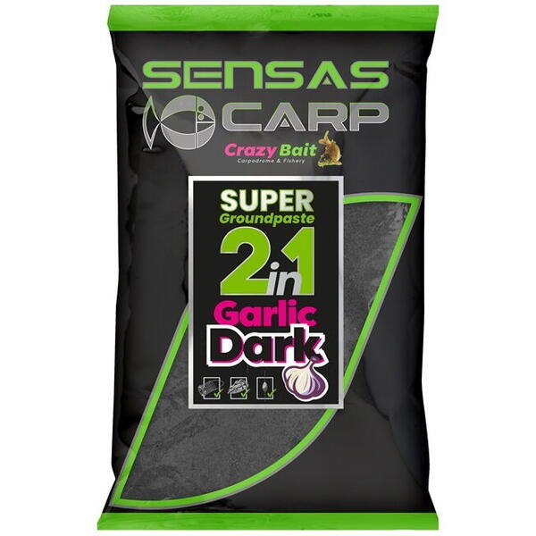 Nada Super Ground Paste 2in1 Sensas Dark Garlic - Atracție Garantată