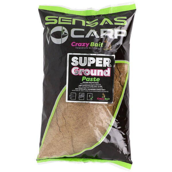 Nada Super Ground Paste SENSAS - Atractant Puternic, 1kg