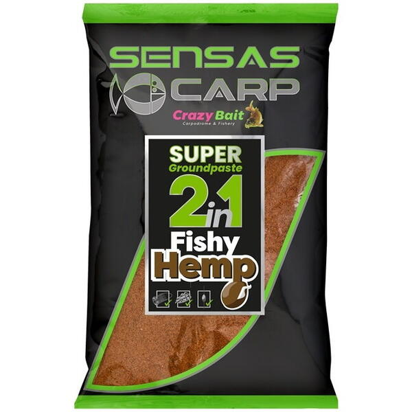 Nada Super Ground Paste Sensas - Atractie Puternica, Versatila 2in1