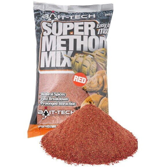 Nada Super Method Mix Red Bait Tech - Atracție Instant, 2kg
