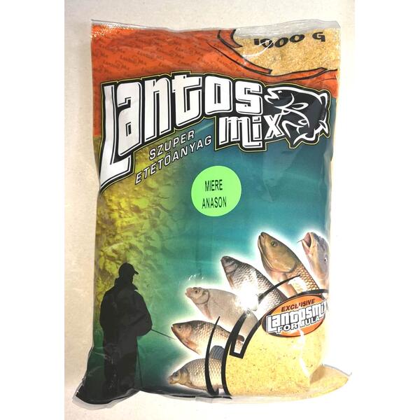 Nadire LANTOS-MIX Nada Miere/Anason 1kg - Atracție Puternică Pește