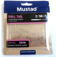 Nalucă Aji Ball Tail Mustad - Ultra-Realistă, Flexibilă, 12buc - 2