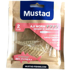 Nalucă Aji Finesse Mustad - 5cm Clear Rainbow Glitter, 12buc - 2