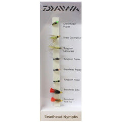Nalucă Daiwa Musca Beadhead Nymphs - 8 bucăți, Efect Irresistibil