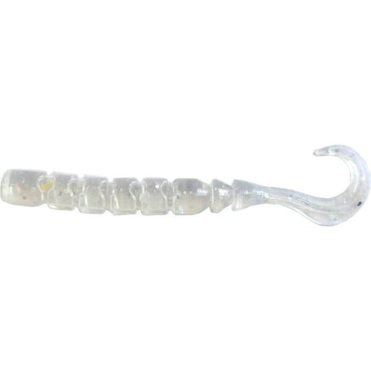 Nalucă Micro Aji Finesse Mustad - 6.4cm, Clear Rainbow Glitter, 12buc - 1