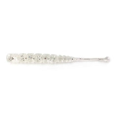 Nalucă Micro Aji Nalu Mustad - 5cm, Clear Silver Glitter, Ultrarealistă - 1
