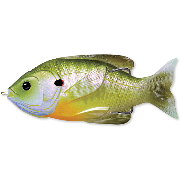 Nalucă Moale Sunfish Live Target - 9cm, Walking Bait, Plutitoare