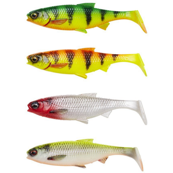Nalucă Shad 3D River Roach - Atractivitate Maximă, Apă Tulbure - 2