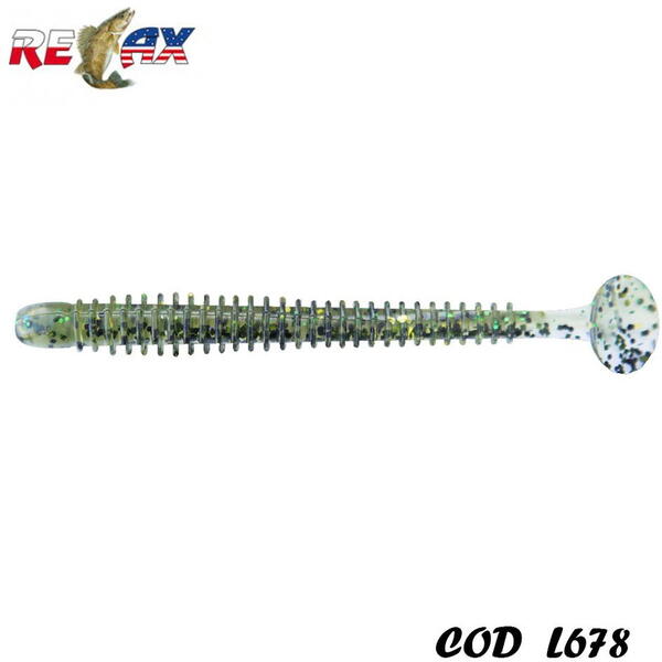 Nalucă Shad Texas Laminat - Realism Captivant, 10cm