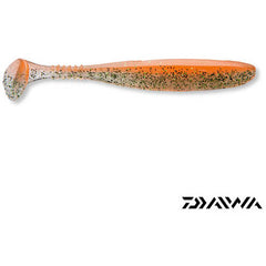 Nalucă Silicon Shad D.Fin Daiwa - 7.5cm, Portocaliu, Atracție Maximă