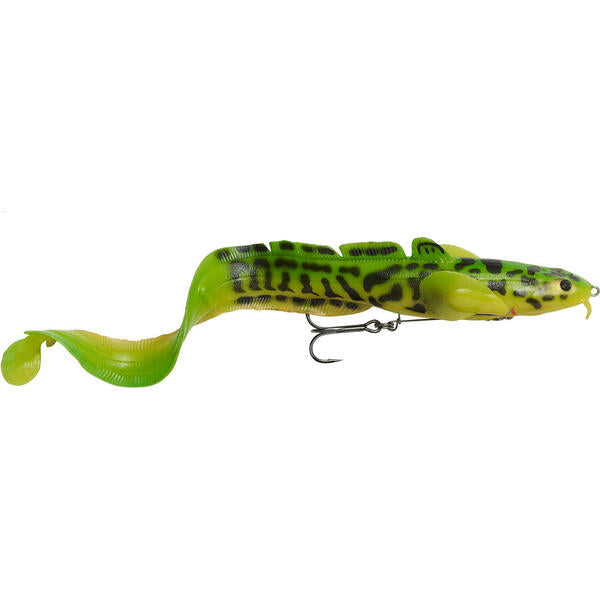 Nalucă Soft 3D Burbot Savage Gear - Fire Tiger, 25cm/70g