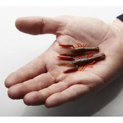 Nalucă Soft 3D Crayfish Rattling Savage Gear - Crab Realist, Vibrații Atractive - 3