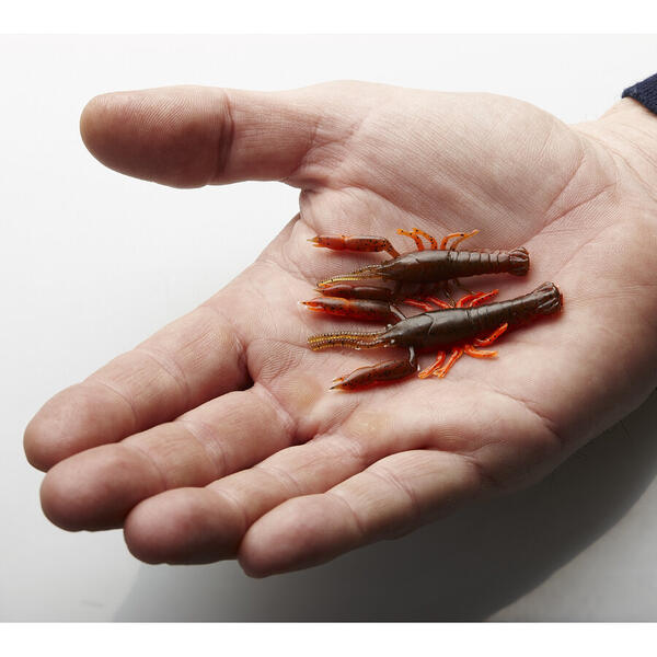Nalucă Soft 3D Crayfish Rattling Savage Gear - Realism, Zgomot Subacvatic - 3
