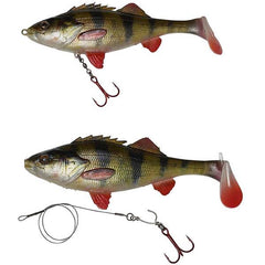 Nălucă Soft 4D Perch Shad Savage Gear - Imitare Realistă, Reacție Prădători - 1