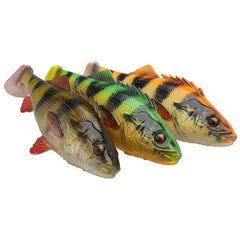 Nălucă Soft 4D Perch Shad Savage Gear - Imitare Realistă, Reacție Prădători - 3