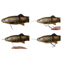 Nalucă Soft 4D Trout Line SAVAGE GEAR - Realism, Atracție Păstrăv - 1