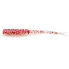 Nalucă Soft Aji Micro Bachi Mustad - Clear Red Glitter, 5cm - 1
