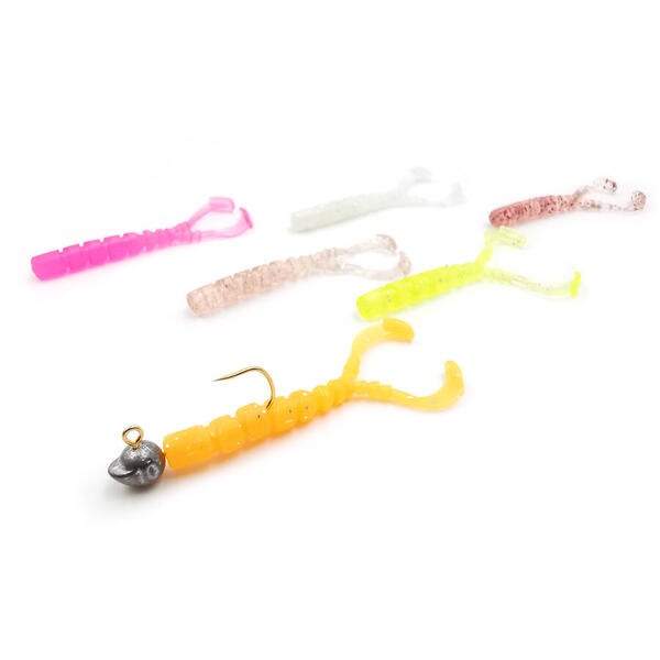 Nalucă Soft Aji Micro Chiki Mustad - Atractivitate Maximă, Reacție Rapidă - 2