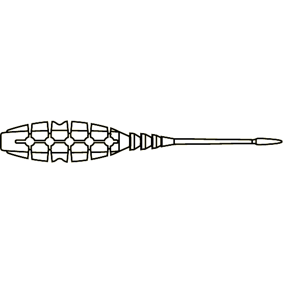 Nalucă Soft Aji Micro NAF 5cm Mustad - Lumină Intensă, Meli Melo - 3