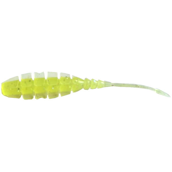 Nalucă Soft Aji Micro NAF Mustad - 5cm, UV, Clear Chartreuse - 1