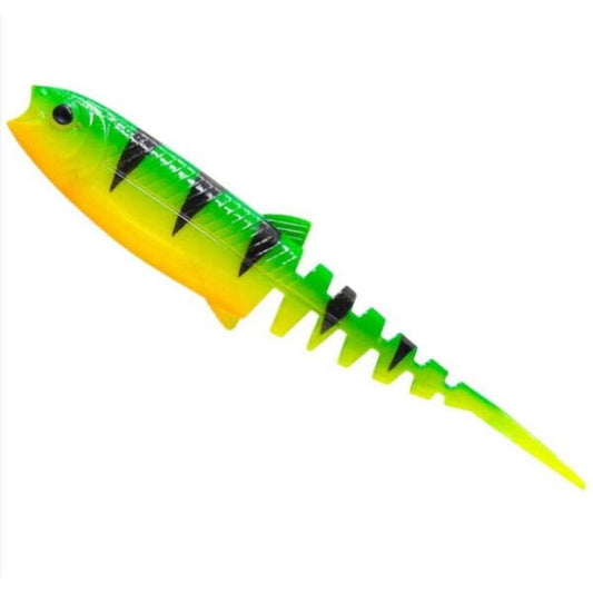 Nalucă Soft Cannibal Minnow Savage Gear - 8cm, Firetiger, 3buc/pl