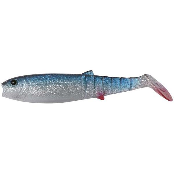 Năluca Soft Cannibal Shad Savage Gear - 5 Bucăți, Blue Pearl 6.8cm