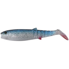 Năluca Soft Cannibal Shad Savage Gear - 5 Bucăți, Blue Pearl 6.8cm