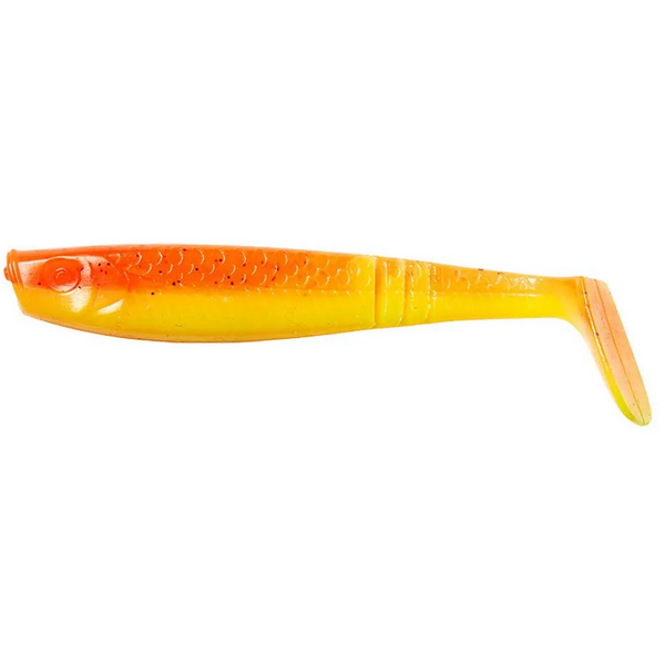 Năluca Soft DAM Shad Paddletail 6,5cm - UV Portocaliu, Viziune Maximă