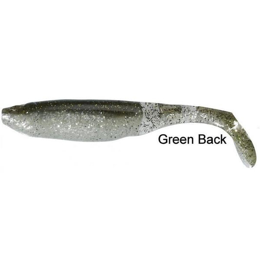 Nalucă Soft Flex Cutt Berkley - Verde Spate, 7,5cm, 10 buc.