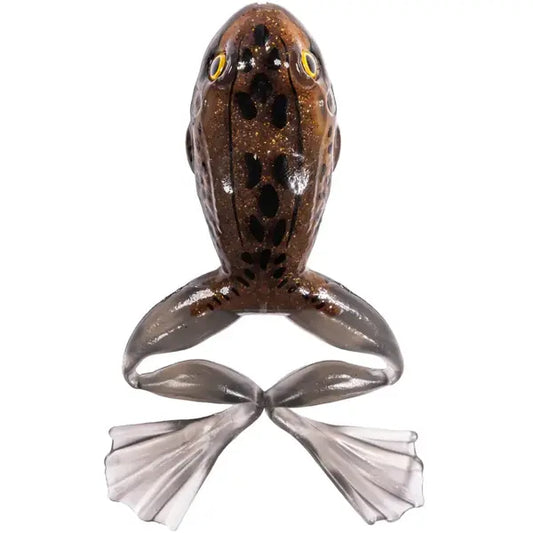 Nalucă Soft Freestyle Frog Live Target - Realism Uimitor, 2 Bucăți