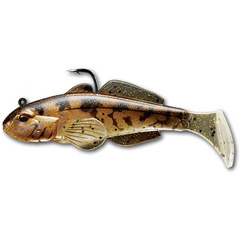 Nalucă Soft Goby Swimbait LIVE TARGET - Realism Uimitor, 3 Bucăți