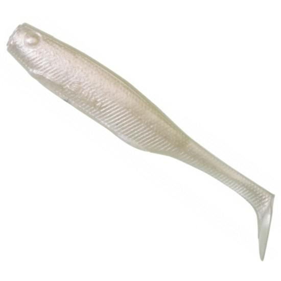 Nălucă Soft Gunki Peps Sensas - 9cm, White Flash, 5buc/pl