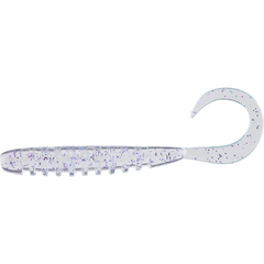 Nalucă Soft Jackall Tide Curly 2inch - Clear Prism Neon, Pescuit Fin - 1