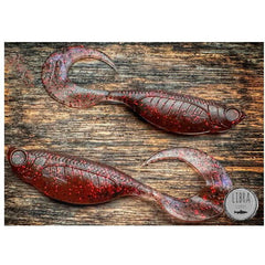 Nălucă Soft Libra Embrion Twist Tail - 12 buc, 4cm, Flexibilă