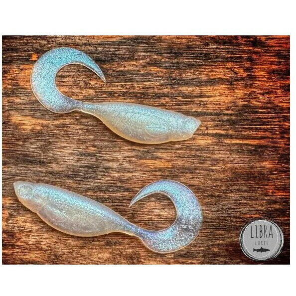Nălucă Soft Libra Embrion Twist Tail - 4cm, Flexibilă, 12buc
