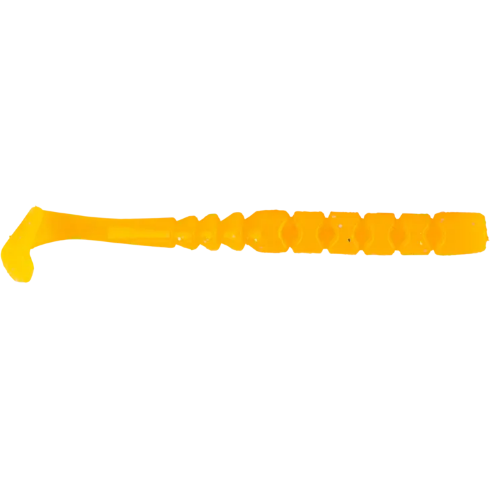 Nalucă Soft Mustad Nalu Aji Paddle Tail 5cm - Portocaliu Fosforescent