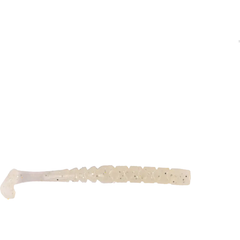 Nalucă Soft Mustad Nalu Aji Paddle Tail 5cm White Luminous - 12 buc