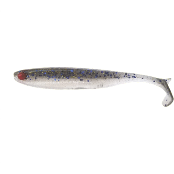 Nalucă Soft Mustad Shad Mezashi - Atractivitate Maximă, 7.6cm