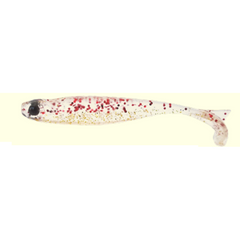Nalucă Soft Mustad Shad Mezashi Tail Minnow 7.6cm - Atracție Garantată