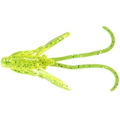 Nalucă Soft Power Nymph Berkley - Chartreuse Silver, Miros PowerBait - 1