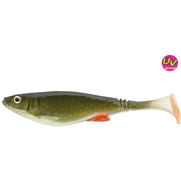 Năluca Soft Prorex Belly DAIWA - 8.5cm, Șad Realist, 4buc
