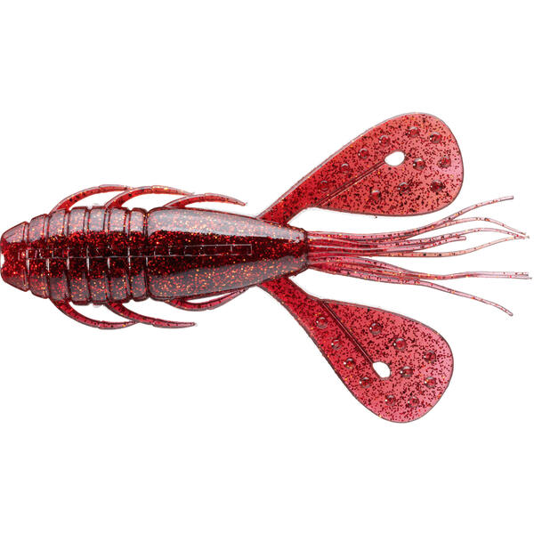 Nalucă Soft Prorex Both Craw Daiwa - Roșu Iberian, 7.5cm