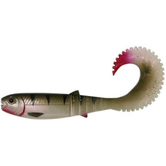 Năluca Soft Savage Gear Cannibal Curltail - Acțiune Seducătoare, 4 buc