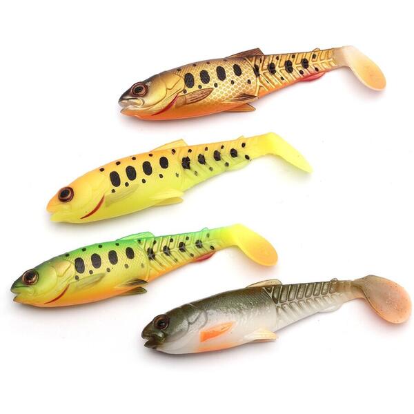 Năluca Soft Savage Gear Cannibal Shad Craft 10.5cm - Rezistență, Acțiune Realistă - 2
