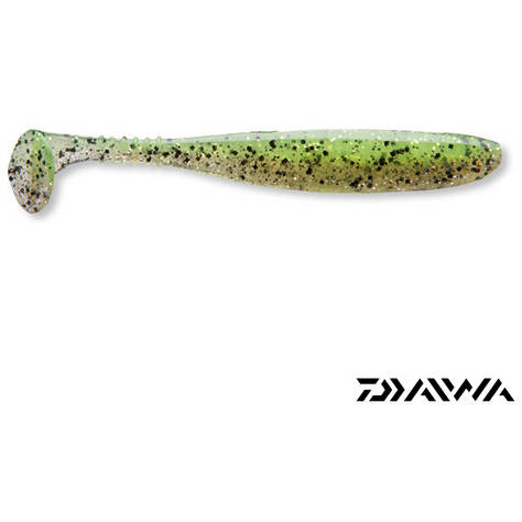 Năluca Soft Shad D.Fin Daiwa - 7.5cm, Chartreuse Ayu, 10 buc