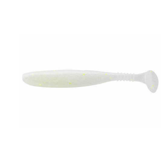 Nalucă Soft Shad D.FIN DAIWA - UV Flake Pearl, Realism Superior